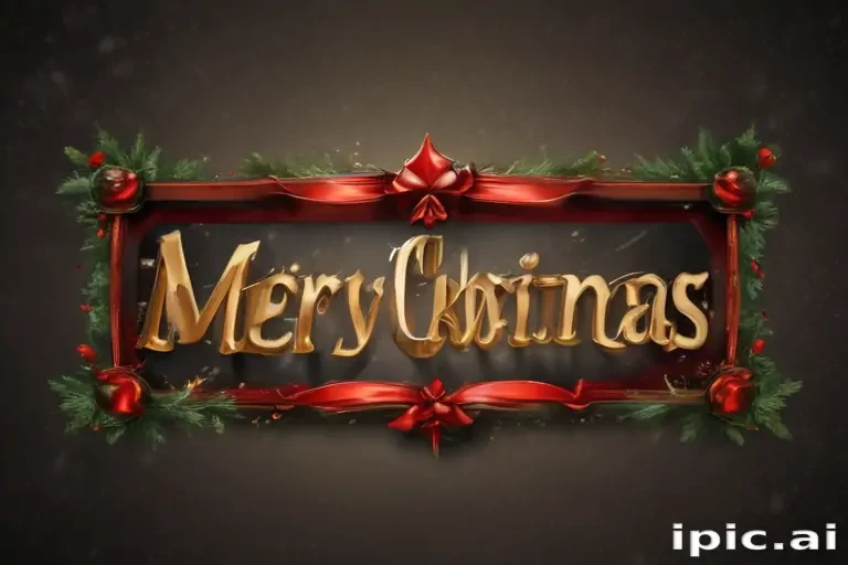 text merry christmas png