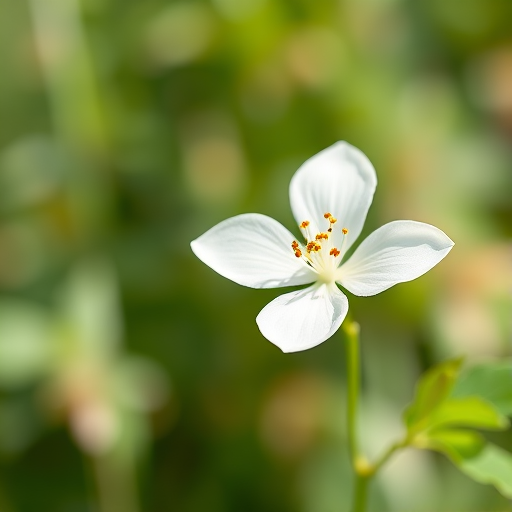 white flower transparent background