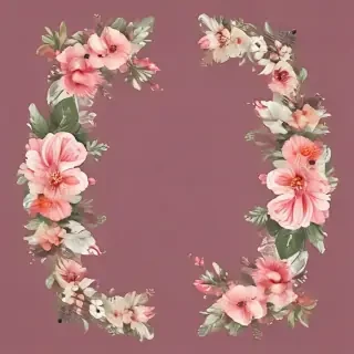 clipart floral border