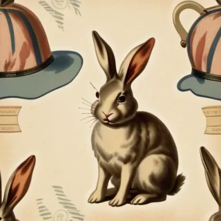 vintage bunny