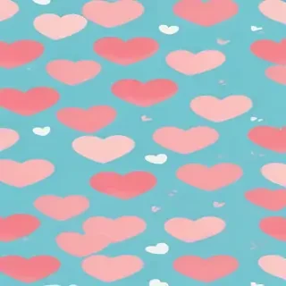 cute heart background