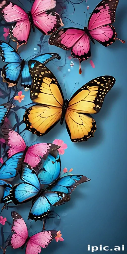 background wallpaper butterfly