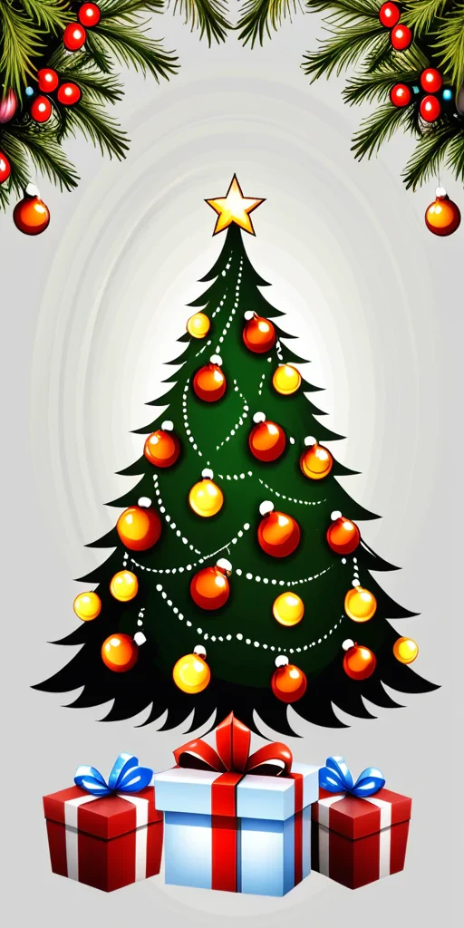 merry christmas no background
