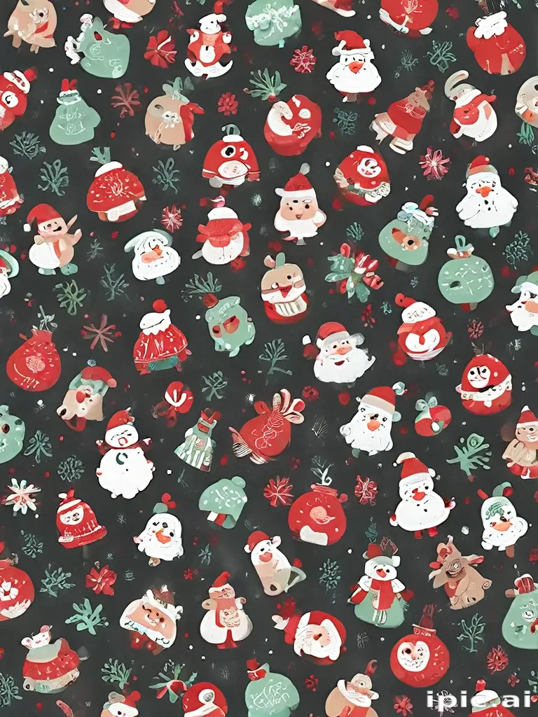 cute christmas background