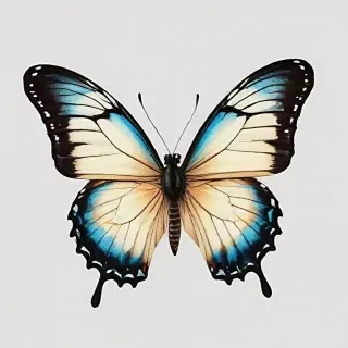 transparent background butterfly clipart