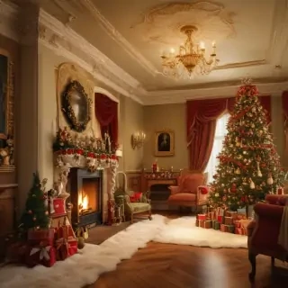 pretty christmas background
