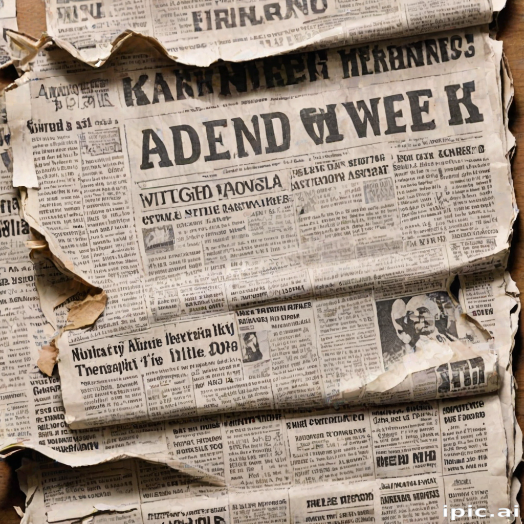 ripped newspaper png