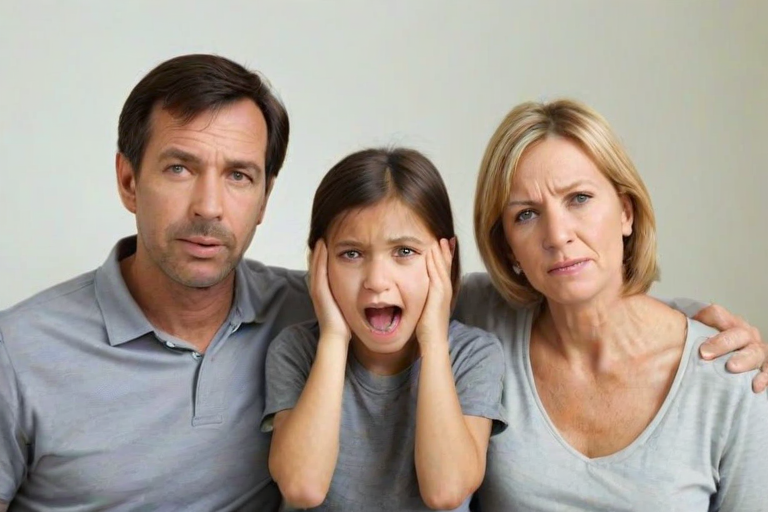 free pictures upset family