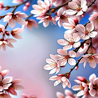sakura flower background