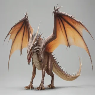 transparent dragon