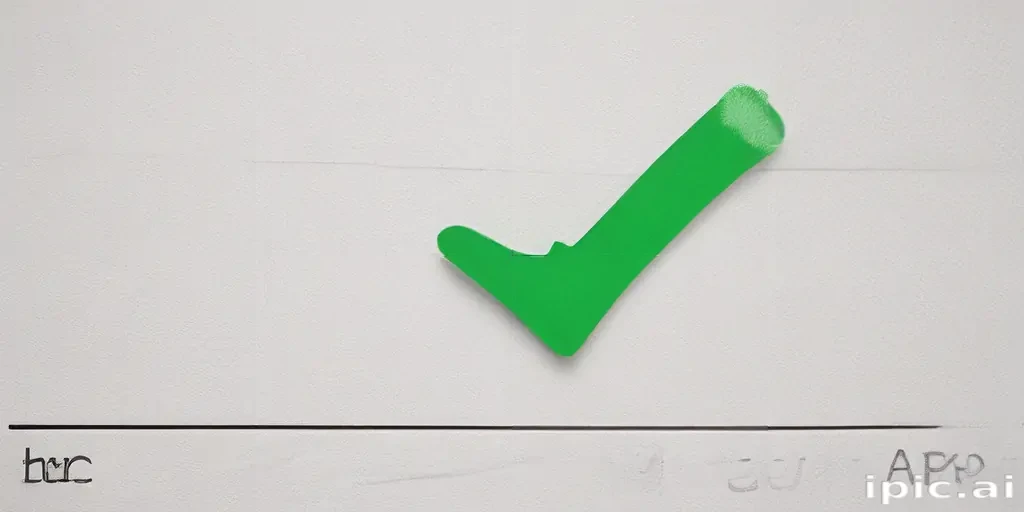 green check mark