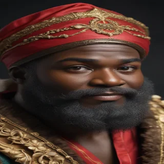 black santa png