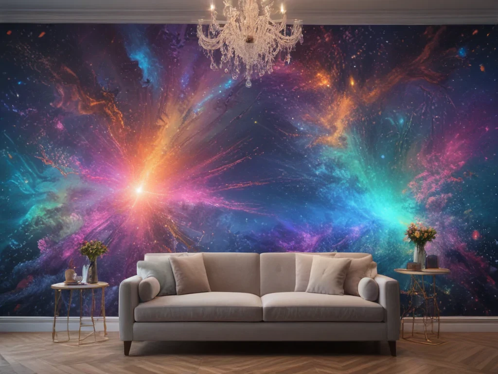 holographic wallpaper
