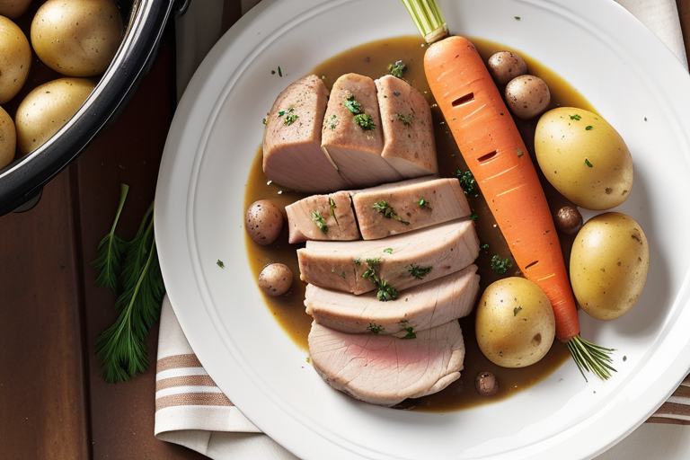 pork tenderloin with potatoes and carrots slow cooker