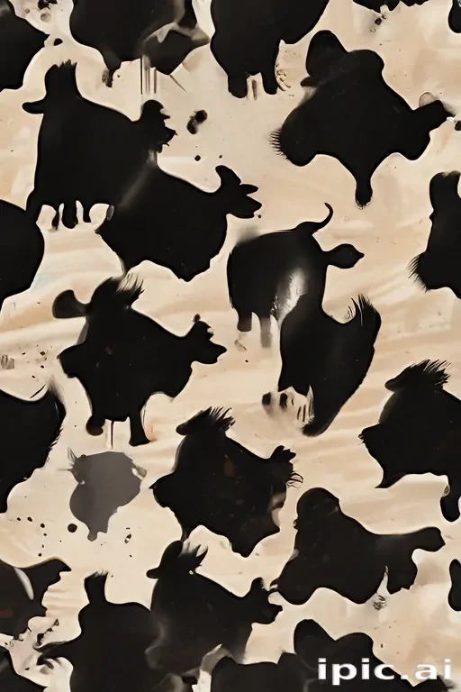 cowprint background