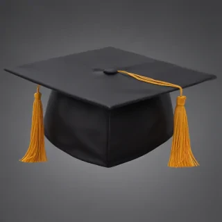 graduation cap transparent background
