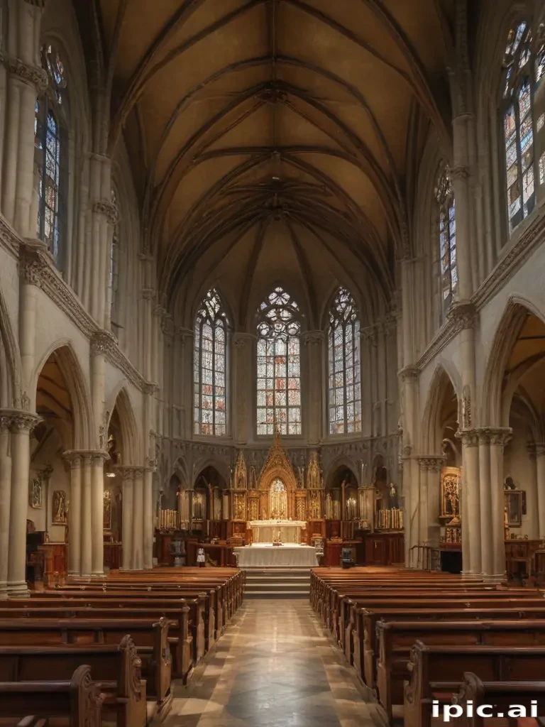 church drawing