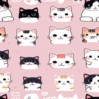 kawaii cats wallpaper