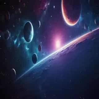 space background phone