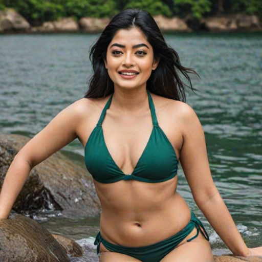 rashmika mandanna hot bikini