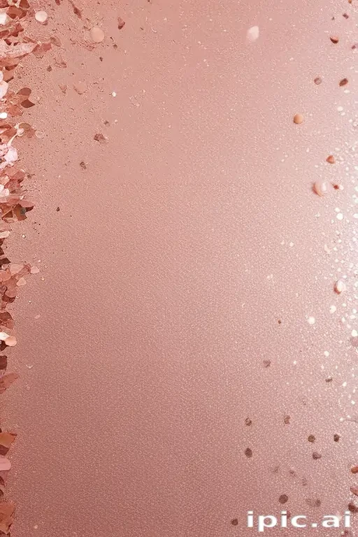 glitter rose gold background