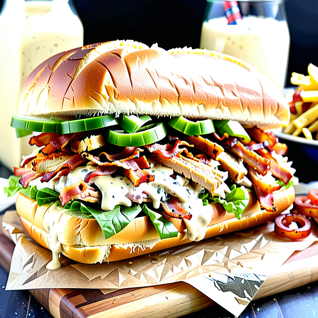 chicken bacon ranch sandwich recipe