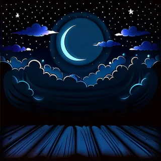 night time background