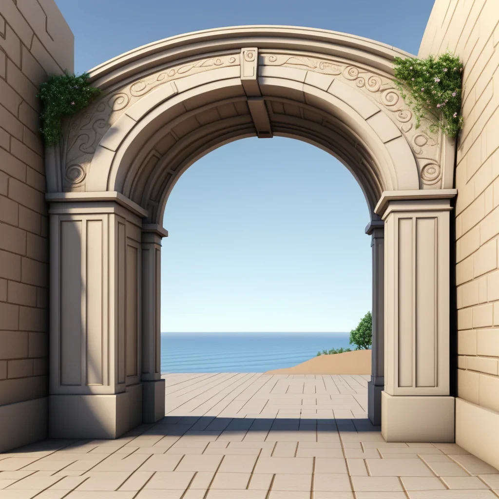 archway clipart