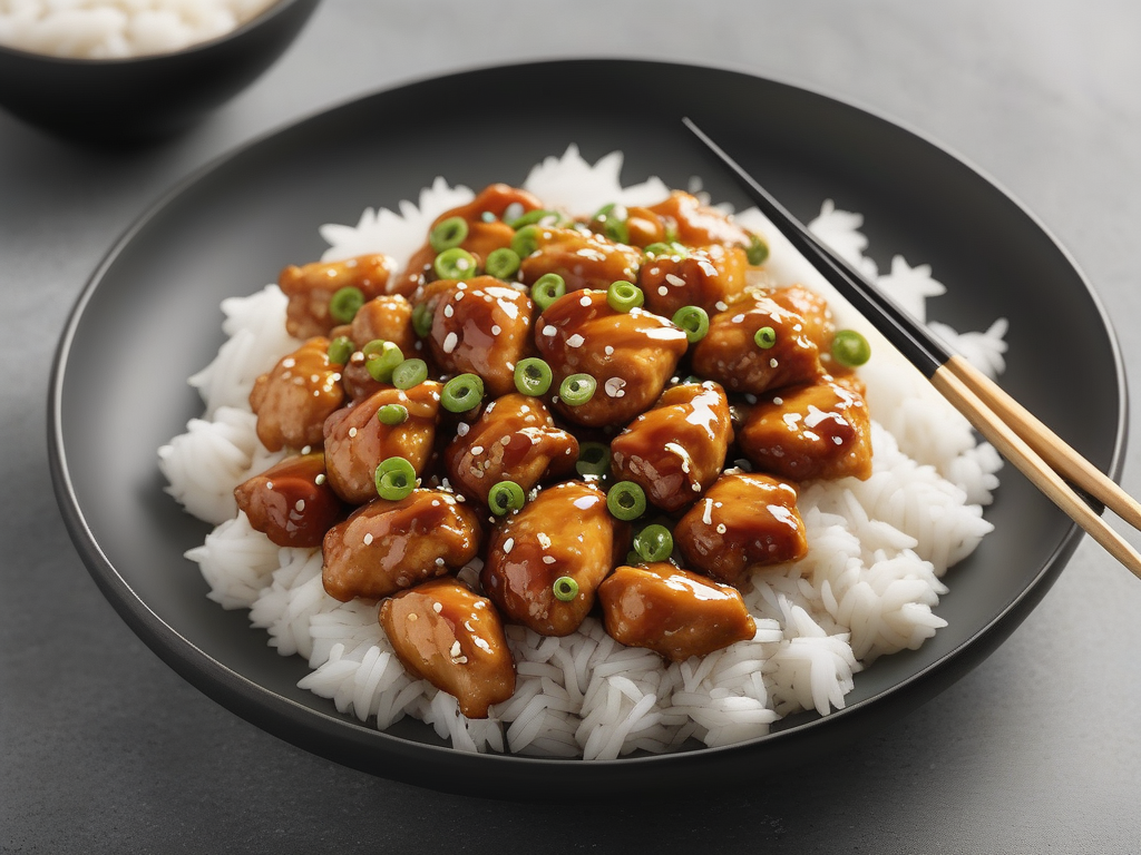 what to serve with orange chicken