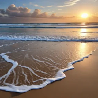 beach iphone