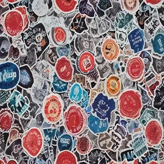 sticker texture