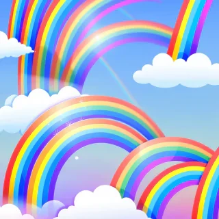 rainbow backround