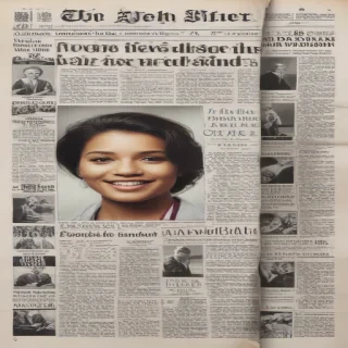newspaper collage png