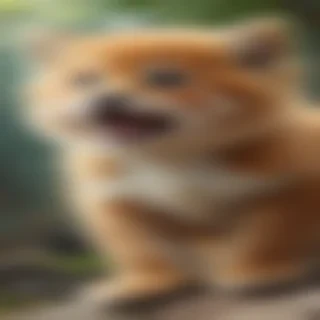cute animal background