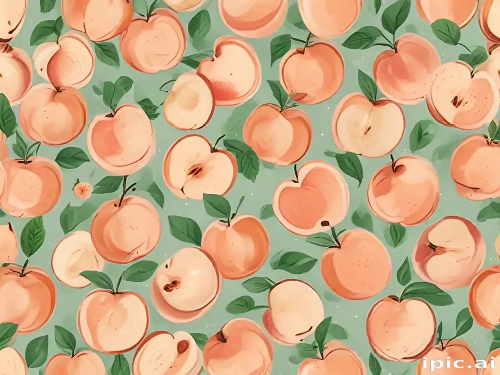 cute peach background