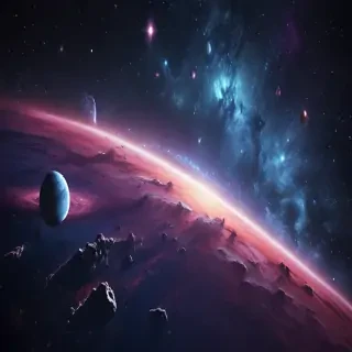 space background iphone
