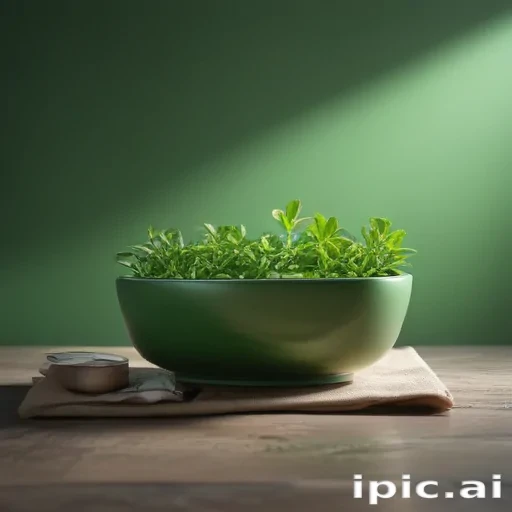 aesthetic green background