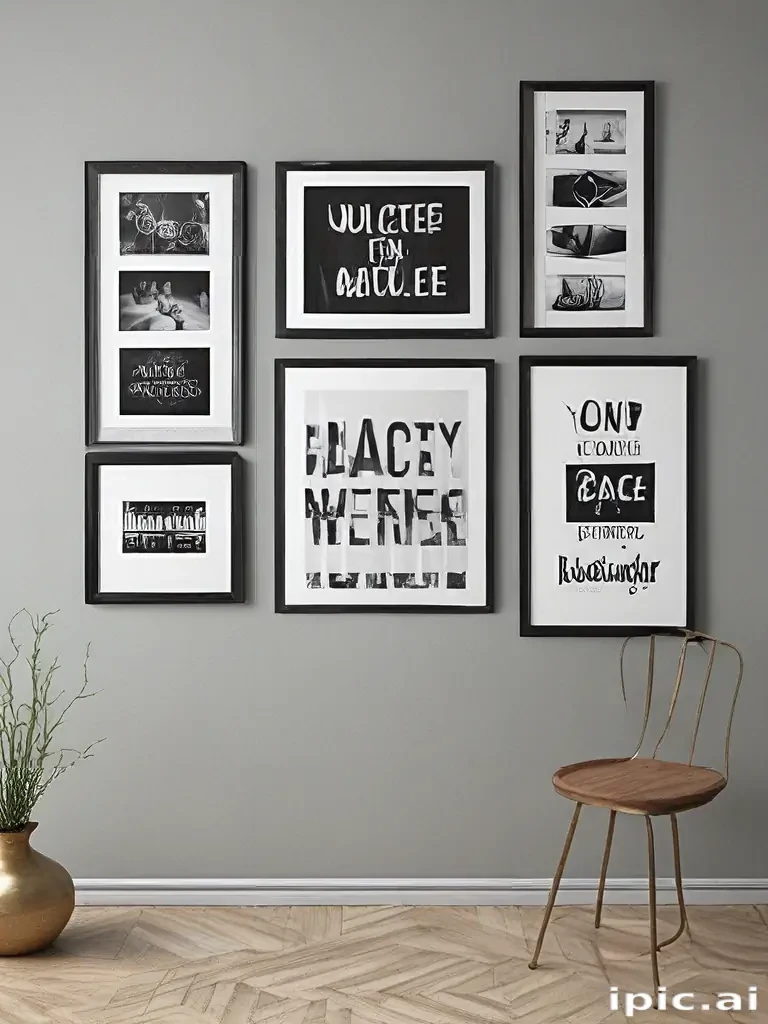 gallery wall mockup