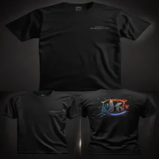 high resolution black t shirt template