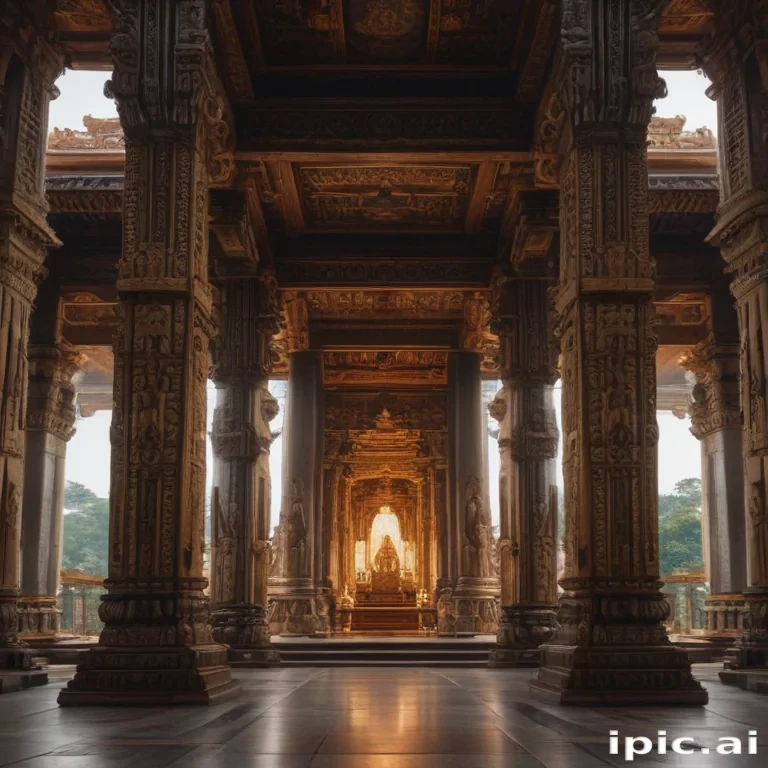temple background