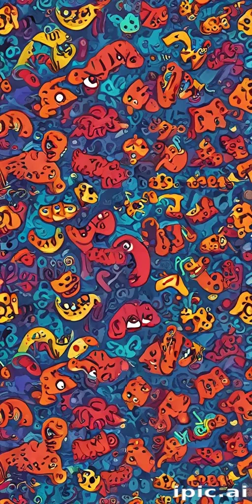 crazy background