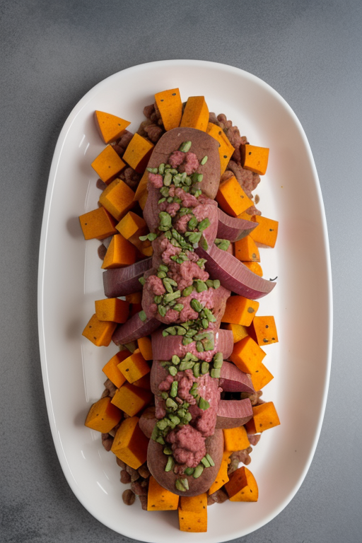 venison and sweet potato dog food
