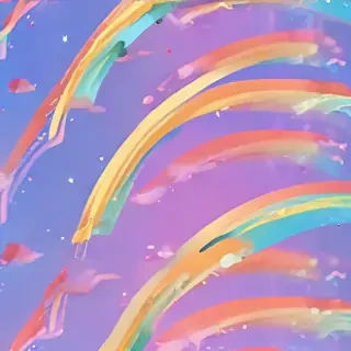 aesthetic rainbow wallpaper