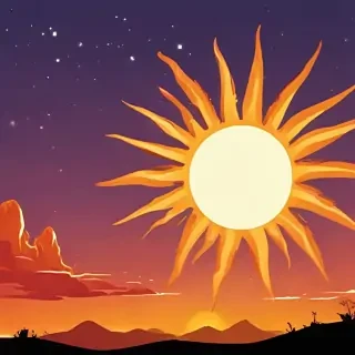 sun cartoon png
