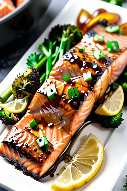 air fryer honey garlic salmon