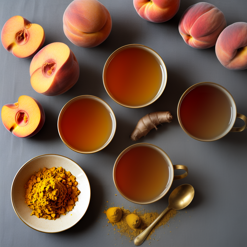 ginger peach turmeric tea benefits