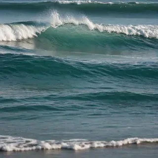 waves transparent