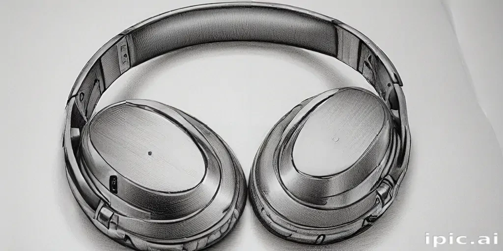 headphones drawing