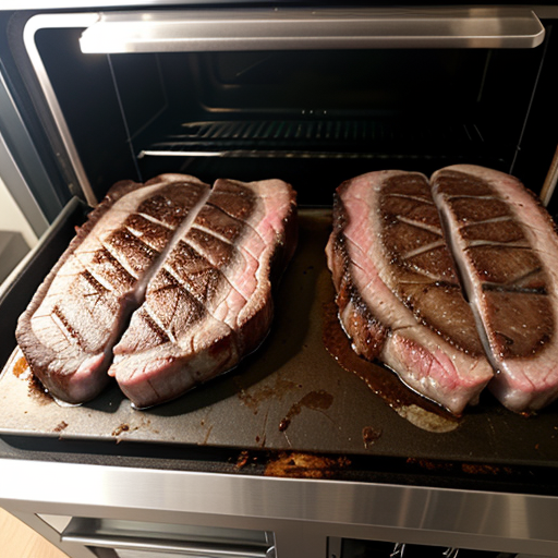 t bone steaks in the oven