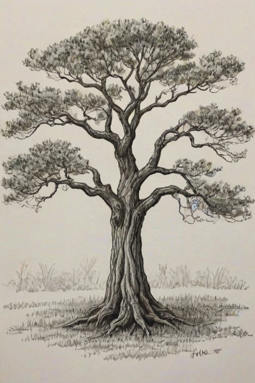 drawing tree image